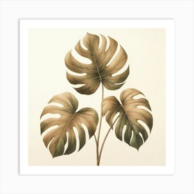 Monstera Leaf 5 Art Print