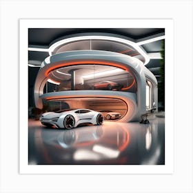 Futuristic House 8 Art Print