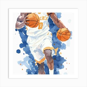 Nba Basketball Player Art Print