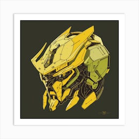 Transformers Bumblebee Art Print