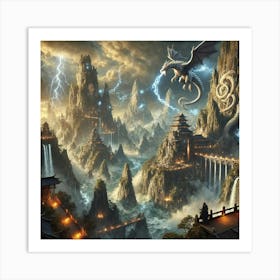 Storm Provinces Art Print