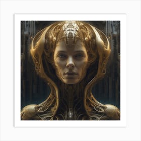 Alien Woman 2 Art Print