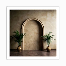 Archway Stock Videos & Royalty-Free Footage 9 Art Print