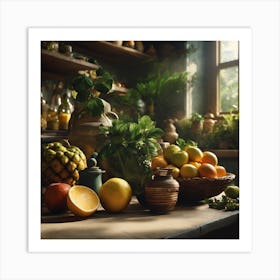 Kitchen Vignette Art Print