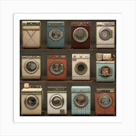 Default Default Vintage Laundryfor Defferent Seasons Aestethic 0 Art Print