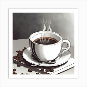 Coffee Cup Art Print