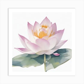 Lotus Flower 1 Art Print