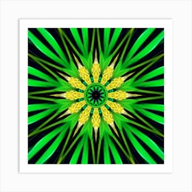 Psychedelic Flower 47 Poster