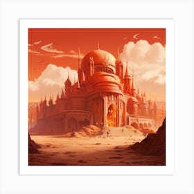 Castle Of The Sun Art Print