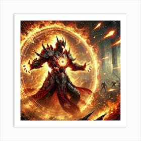 Supreme Overlord Pyre Thermal Shield Art Print