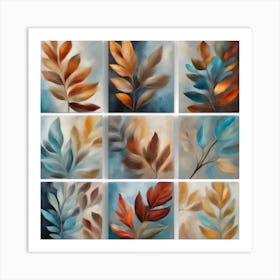 Autumn Leaves Art Print