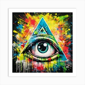 All Seeing Eye Art Print