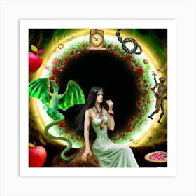 Portal Eve Temptation Art Print