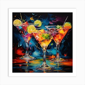 Martini Art Print