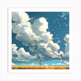 Infinite Skies III Art Print