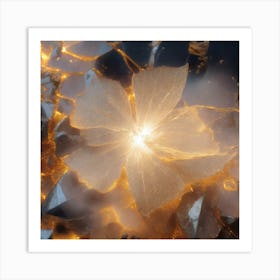 Fractal Flower Art Print