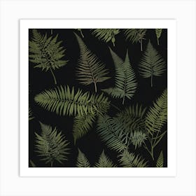 Fern Leaves 5 Art Print