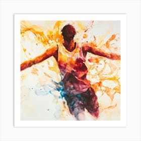 Basketball Player 14 Art Print