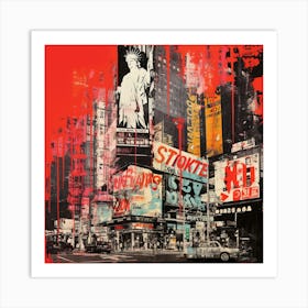 Times Squares 4 Art Print