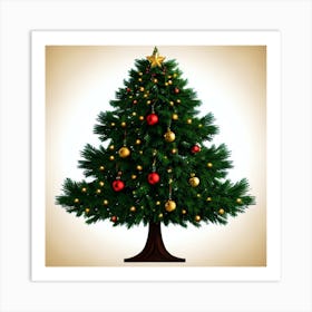 Christmas Tree 1 Art Print