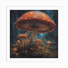 Mushroom of Hallucination Art Print