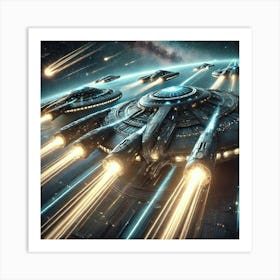 Hyperion Plasma Turrets Converted Art Print