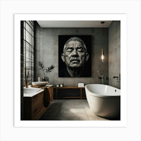 Default Wall Art For Bathroom 1 Art Print