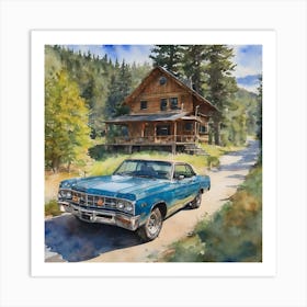 Chevrolet Impala Art Print