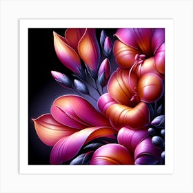 Lilies Art Print