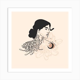 Asian Woman Art Print