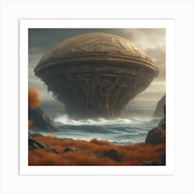 Alien Planet Art Print