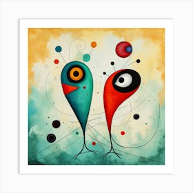 Birds In The Sky Art Print