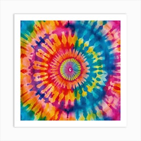 Tie Dye Art Print