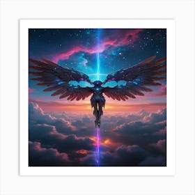 Angel Wings 4 Art Print