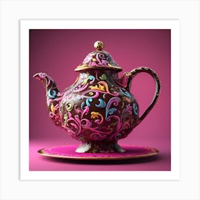 Chocolate Teapot Art Print