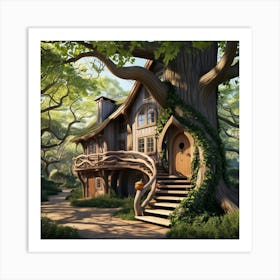 Fairy House 1 Art Print