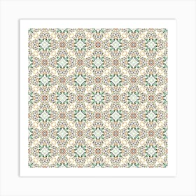 Abstract geometrical pattern  Art Print