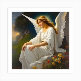 Angel 3 Art Print