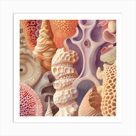 Seashells Art Print