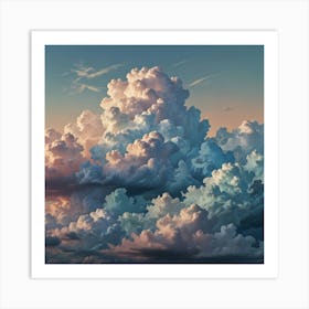 Clouds In The Sky 4 Art Print