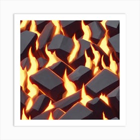 Fire And Embers Art Print