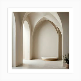 Arched Room 2 Art Print