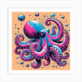 Octopus 3 Art Print