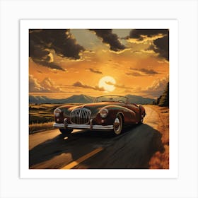 old car Art Print