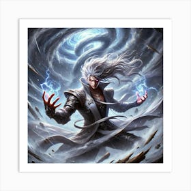 Archon Zephyros Winds Wrath Art Print