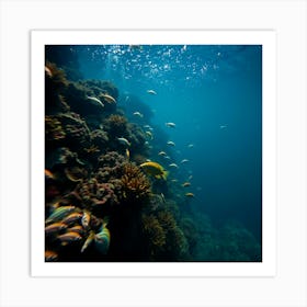 Great Barrier reef 13 Art Print