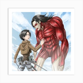 Attack On Titan 3 Art Print