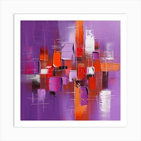 Abstract Painting 2607 Art Print