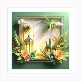 Ramadan Frame Art Print