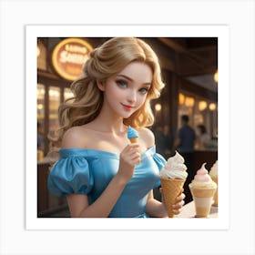 Cinderella 163 Art Print